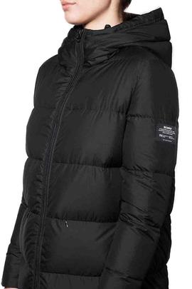 MARANGU SHINE COAT WOMAN 319 BLACK