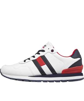 TOMMY JEANS LIFESTYLE LEA RUNNER WHITE
