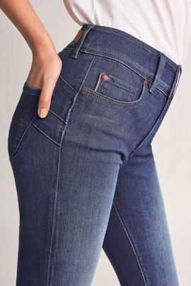 SECRET SKINNY FIT HIGH RISE EN DENIM AZUL