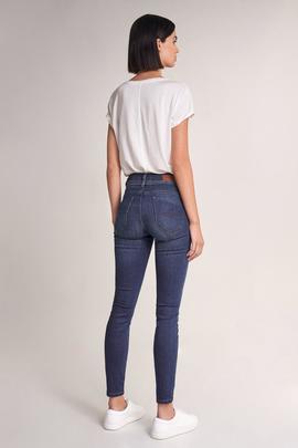 SECRET SKINNY FIT HIGH RISE EN DENIM AZUL