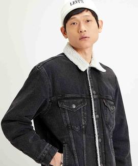 SHERPA TRUCKER VINTAGE RELAXED FIT MIDNIGHT SHERPA TRUCKER