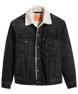 SHERPA TRUCKER VINTAGE RELAXED FIT MIDNIGHT SHERPA TRUCKER