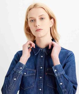 CAMISA VAQUERA LEVI’S® WOMEN'S ESSENTIAL WESTERN AIR SPACE