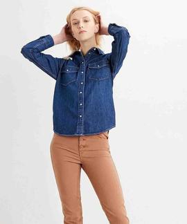 CAMISA VAQUERA LEVI’S® WOMEN'S ESSENTIAL WESTERN AIR SPACE