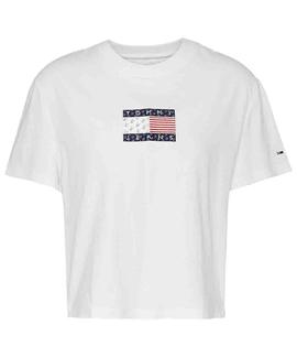 TJW STAR AMERICANA FLAG TEE WHITE