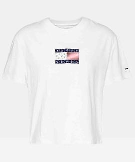 TJW STAR AMERICANA FLAG TEE WHITE