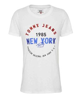 TJM CIRCLE NEW YORK TEE WHITE