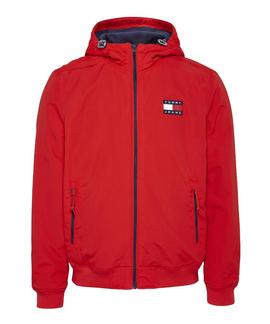 TJM PADDED NYLON JACKET DEEP CRIMSON