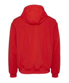 TJM PADDED NYLON JACKET DEEP CRIMSON