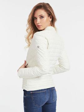 PADDED FANCY ZIPPY JACKET WHITE