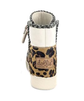WILMA WEDGE 1 LEOPARD / WITHOUT FUR