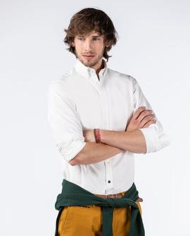 CAMISA OXFORD LISA BLANCA