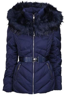 SARA SHORT DOWN JACKET BLUE JAM