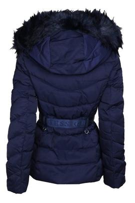 SARA SHORT DOWN JACKET BLUE JAM