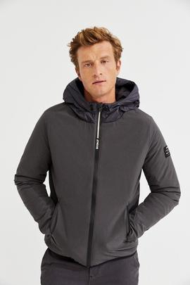 BERNA SWEAT TECH JACKET MAN 299 CAVIAR