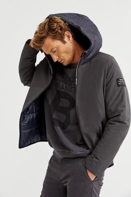BERNA SWEAT TECH JACKET MAN 299 CAVIAR
