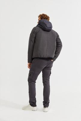 BERNA SWEAT TECH JACKET MAN 299 CAVIAR