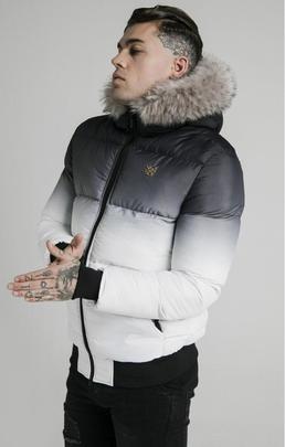 RIP STOP DISTANCE JACKET BLACK - WHITE