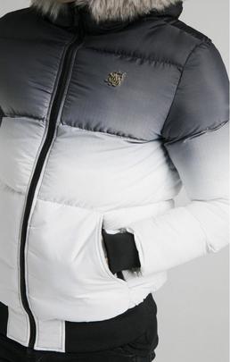 RIP STOP DISTANCE JACKET BLACK - WHITE