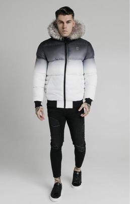 RIP STOP DISTANCE JACKET BLACK - WHITE