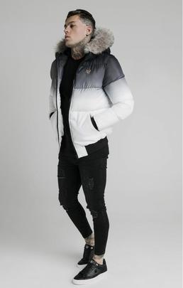RIP STOP DISTANCE JACKET BLACK - WHITE