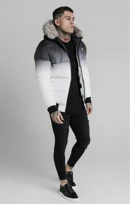 RIP STOP DISTANCE JACKET BLACK - WHITE