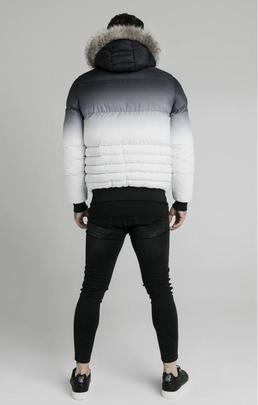 RIP STOP DISTANCE JACKET BLACK - WHITE
