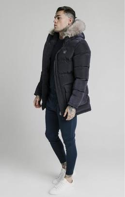 RIP STOP PUFF PARKA BLACK