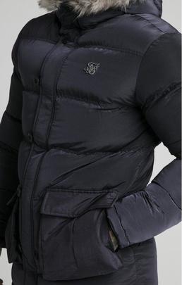 RIP STOP PUFF PARKA BLACK