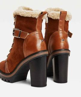 TOMMY WARM LINED HIGH HEEL BOOT PUMPKIN PARADISE