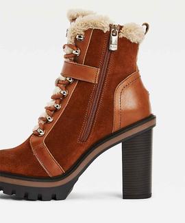 TOMMY WARM LINED HIGH HEEL BOOT PUMPKIN PARADISE