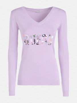 VERONICA SWEATER LILAC HONEY