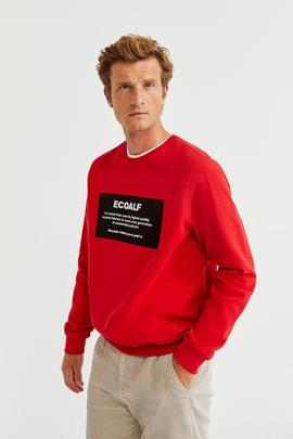 SAN DIEGO BECOUSE PATCHLABEL SWEATSHIRT 259 RED