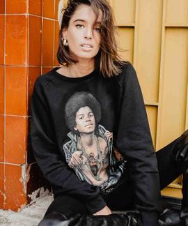 SUDADERA UNISEX MICHAEL JACKSON NEGRA