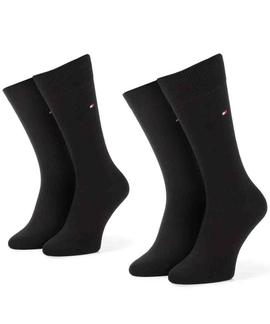 TH MEN SOCK CLASSIC 2 PACK BLACK