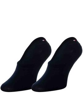 TH WOMEN FOOTIE 2 PACK MIDNIGHT BLUE