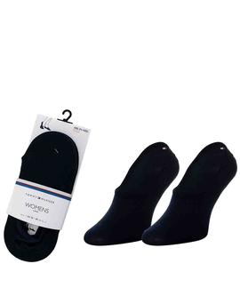 TH WOMEN FOOTIE 2 PACK MIDNIGHT BLUE