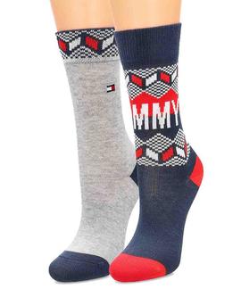 TH KIDS SOCK 2 PACK FAIRISLE TOMMY ORIGINAL