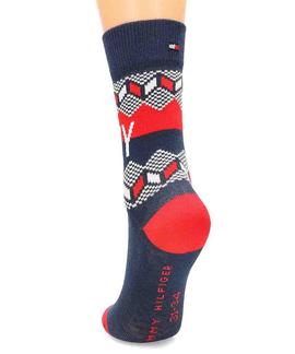 TH KIDS SOCK 2 PACK FAIRISLE TOMMY ORIGINAL