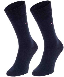 TH MEN SOCK 3 PACK LOGO GIFTBOX DARK NAVY