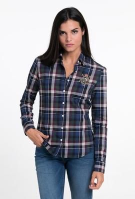 CAMISA M TARTAN AZUL