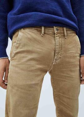 PANTALÓN BOLSO CHINO JAMES SLIM FIT MALT