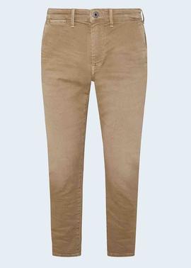 PANTALÓN BOLSO CHINO JAMES SLIM FIT MALT