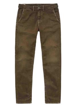 PANTALÓN BOLSO CHINO JAMES SLIM FIT WALNUT