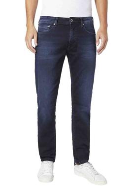 PANTALÓN VAQUERO STANLEY TAPER FIT XC1 GYMDIGO DENIM