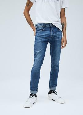 PANTALÓN VAQUERO FINSBURY SKINNY FIT DD9 POWERFLEX DENIM