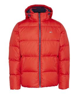 TJM ESSENTIAL DOWN JACKET DEEP CRIMSON