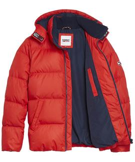 TJM ESSENTIAL DOWN JACKET DEEP CRIMSON