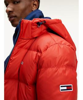 TJM ESSENTIAL DOWN JACKET DEEP CRIMSON