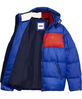 TJM COLORBLOCK PADDED JACKET PROVIDENCE BLUE